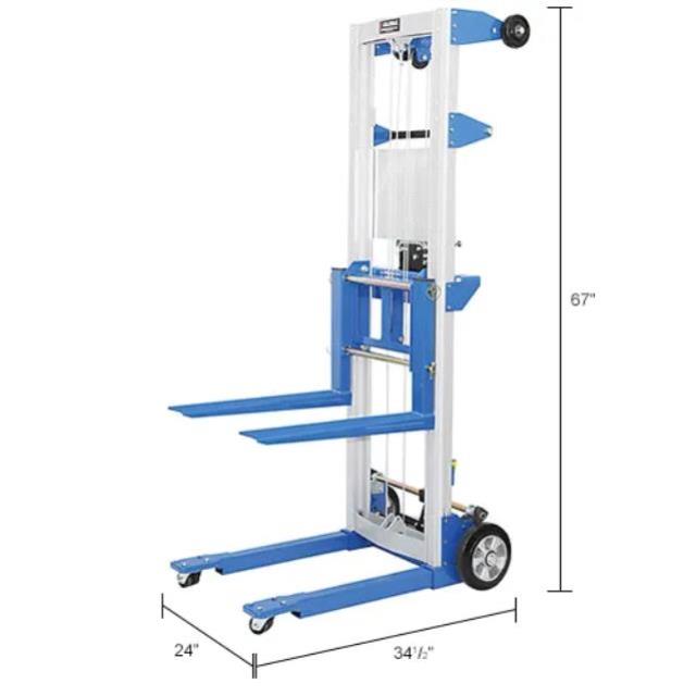 Where to find Lift, 10 Material 400lb. Cap in Delano