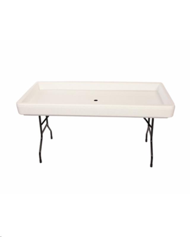 Where to find Fill N Chill Table White Large 6 in Delano