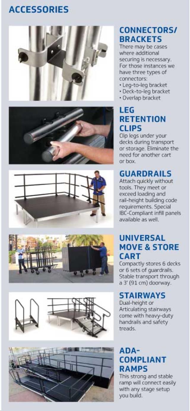 Rental store for Stage Stairway, 2 Step With Hand Rail in Delano MN